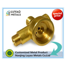 Machining Brass Connector for Valve Use